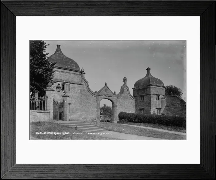 Framed Print : Gainsborough Lodge Entrance Framed Print : Gainsborough Lodge Entrance