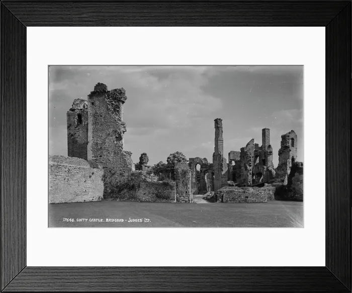Framed Print : Ruins of Coity Castle Framed Print : Ruins of Coity Castle