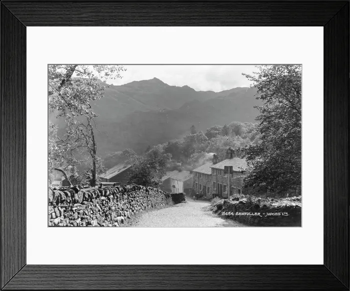 Framed Print : Scenic View of Seatoller Framed Print : Scenic View of Seatoller