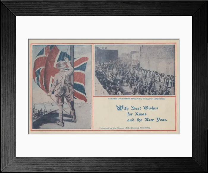 Framed Print : Iraq - Parade of captured Turkish Prisoners, Baghdad Framed Print : Iraq - Parade of captured Turkish Prisoners, Baghdad