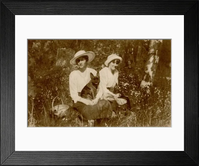 Framed Print : The Grand Duchesses, Tatiana and Anastasia Framed Print : The Grand Duchesses, Tatiana and Anastasia
