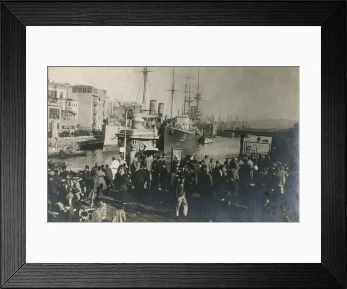 Framed Print : HMS Caesar in port at Constantinople Framed Print : HMS Caesar in port at Constantinople