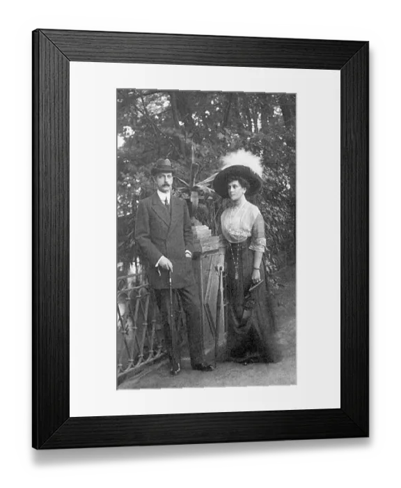 Framed Print : Princess Olga Paley and Grand Duke Paul Alexandrovich Framed Print : Princess Olga Paley and Grand Duke Paul Alexandrovich