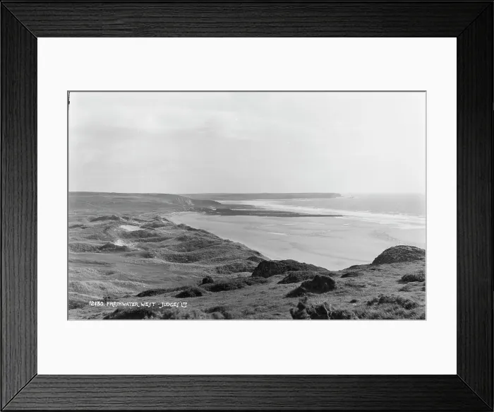 Framed Print : Scenic View of Freshwater West Framed Print : Scenic View of Freshwater West