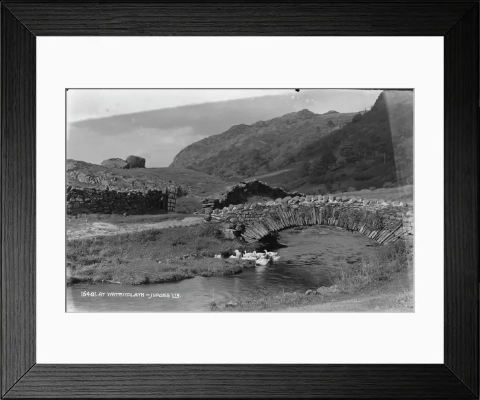 Framed Print : Scenic View at Watendlath Framed Print : Scenic View at Watendlath