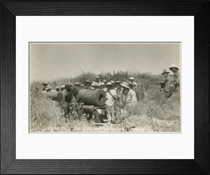 Framed Print : Australian Sailors visiting Gallipoli Sites Framed Print : Australian Sailors visiting Gallipoli Sites