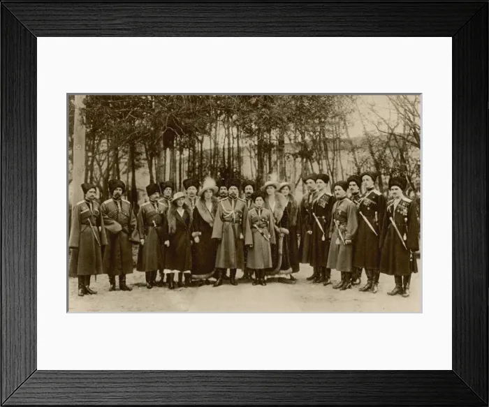 Framed Print : An Imperial group taken immediately before the revolution Framed Print : An Imperial group taken immediately before the revolution