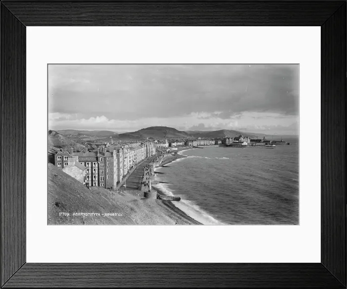 Framed Print : Coastal View of Aberystwyth Framed Print : Coastal View of Aberystwyth