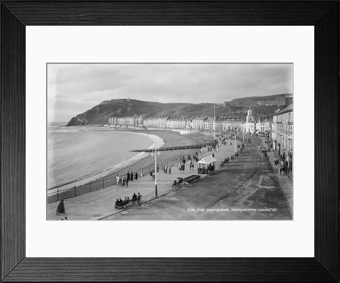 Framed Print : The Promenade, Aberystwyth Framed Print : The Promenade, Aberystwyth