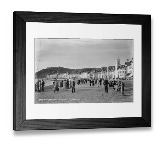 Framed Print : The Promenade, Aberystwyth Framed Print : The Promenade, Aberystwyth