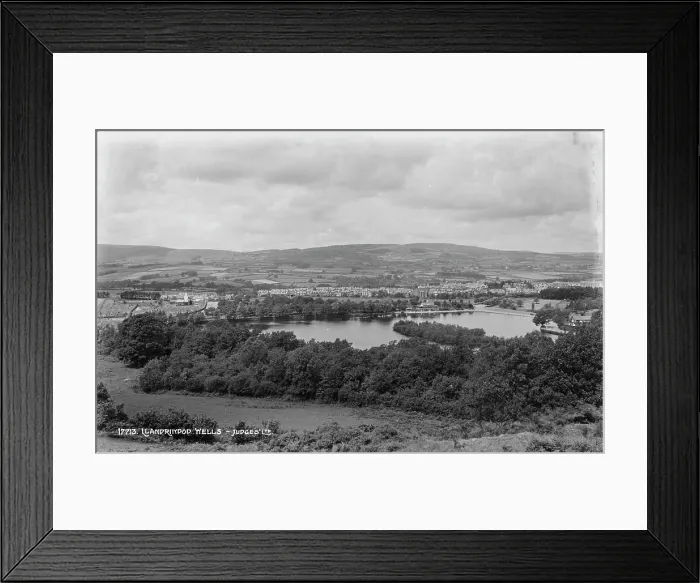 Framed Print : Scenic View of Llandrindod Wells Framed Print : Scenic View of Llandrindod Wells