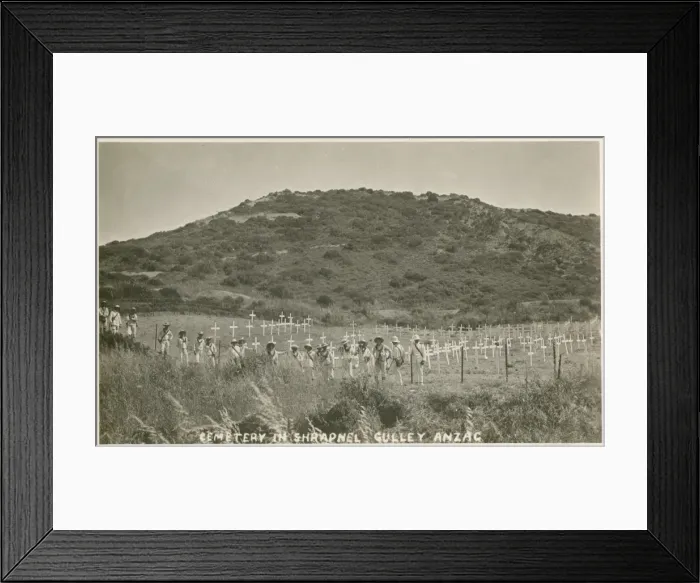Framed Print : Australian Sailors visiting Gallipoli Sites (3 / 4) Framed Print : Australian Sailors visiting Gallipoli Sites (3 / 4)