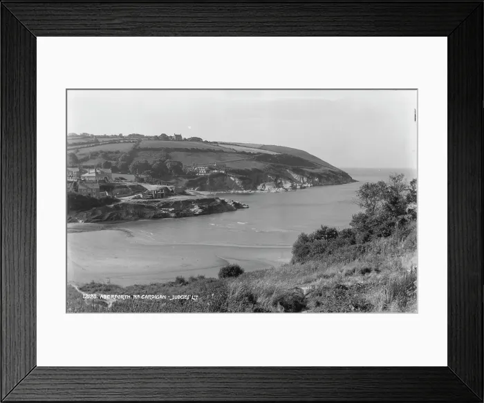 Framed Print : Scenic View of Aberporth Framed Print : Scenic View of Aberporth