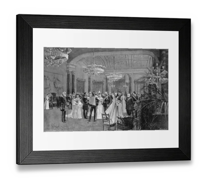 Framed Print : The Imperial wedding at St. Petersburg Framed Print : The Imperial wedding at St. Petersburg