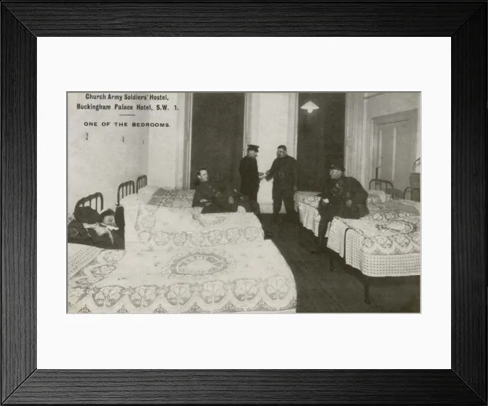 Framed Print : Buckingham Palace Hotel - Church Army Soldiers Hostel Framed Print : Buckingham Palace Hotel - Church Army Soldiers Hostel