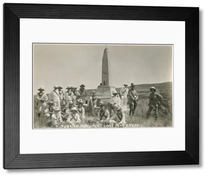 Framed Print : Australian Sailors visiting Gallipoli Sites (2 / 4) Framed Print : Australian Sailors visiting Gallipoli Sites (2 / 4)