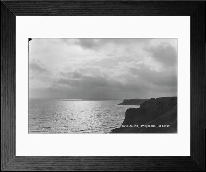 Framed Print : Coastal View at Rhossili Framed Print : Coastal View at Rhossili