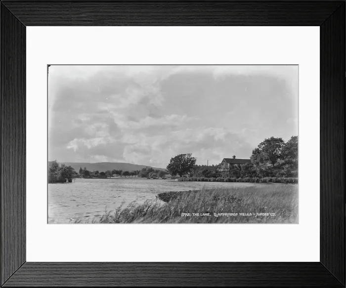 Framed Print : The Lake at Llandrindod Wells Framed Print : The Lake at Llandrindod Wells