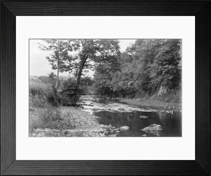 Framed Print : River Ithon at Landrindod Wells Framed Print : River Ithon at Landrindod Wells