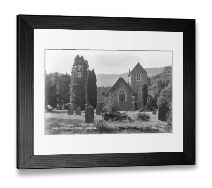 Framed Print : Patterdale Church Framed Print : Patterdale Church