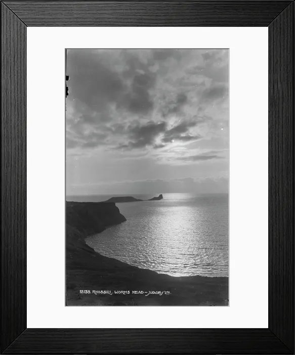 Framed Print : Sunset at Worm's Head Framed Print : Sunset at Worm's Head