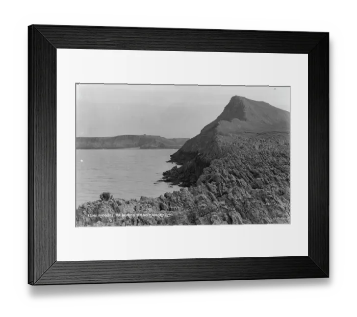 Framed Print : Rhossili on Worms Head Framed Print : Rhossili on Worms Head