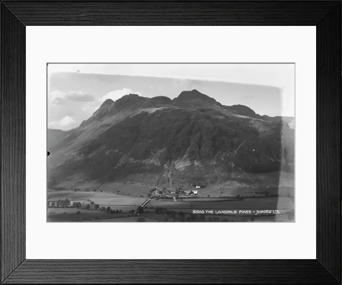 Framed Print : The Langdale Pikes Framed Print : The Langdale Pikes