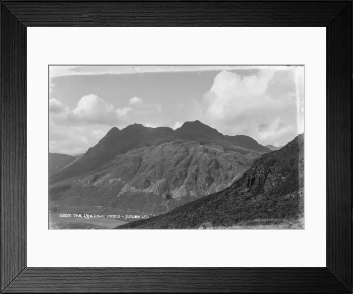 Framed Print : The Langdale Pikes Framed Print : The Langdale Pikes