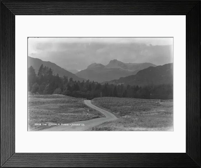 Framed Print : The Langdale Pikes - Judges 12 Framed Print : The Langdale Pikes - Judges 12