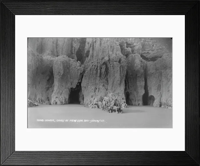 Framed Print : Caves at Mewlade Bay Framed Print : Caves at Mewlade Bay
