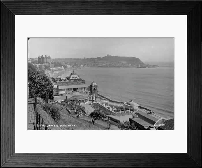 Framed Print : Scenic View of South Bay, Scarborough Framed Print : Scenic View of South Bay, Scarborough