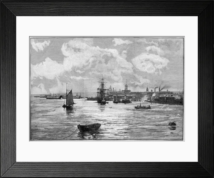 Framed Print : PORTSMOUTH, Hampshire Framed Print : PORTSMOUTH, Hampshire