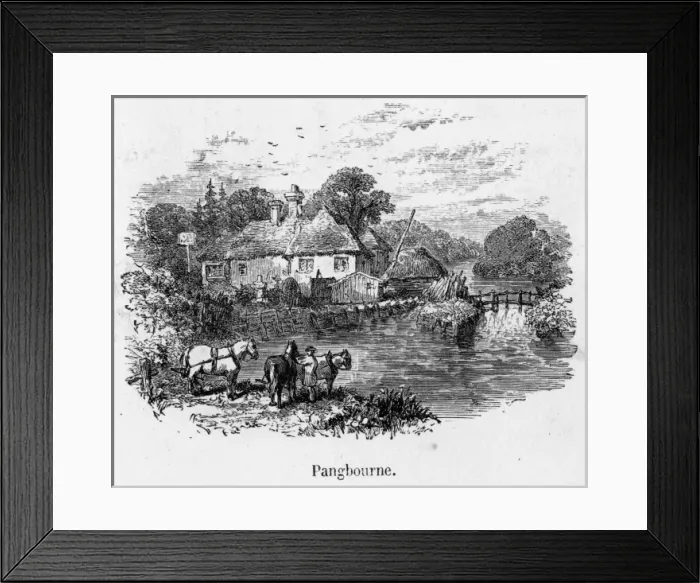 Framed Print : Pangbourne, Berkshire Framed Print : Pangbourne, Berkshire