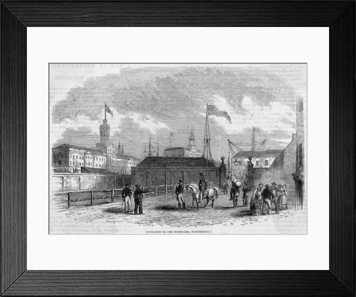 Framed Print : PORTSMOUTH, Hampshire Framed Print : PORTSMOUTH, Hampshire