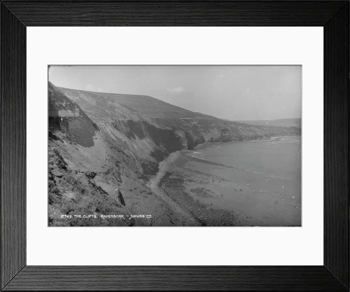 Framed Print : The Cliffs at Ravenscar Framed Print : The Cliffs at Ravenscar