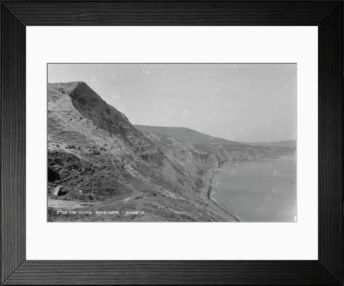 Framed Print : The Cliffs at Ravenscar Framed Print : The Cliffs at Ravenscar