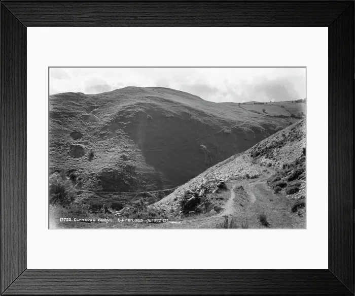 Framed Print : Clywedog Gorge Framed Print : Clywedog Gorge