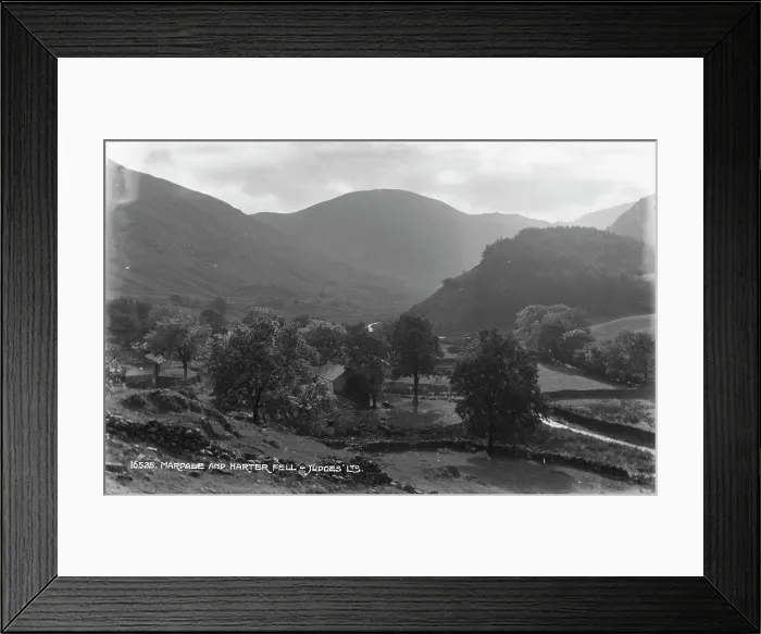 Framed Print : Marpale and Harter Fell Framed Print : Marpale and Harter Fell