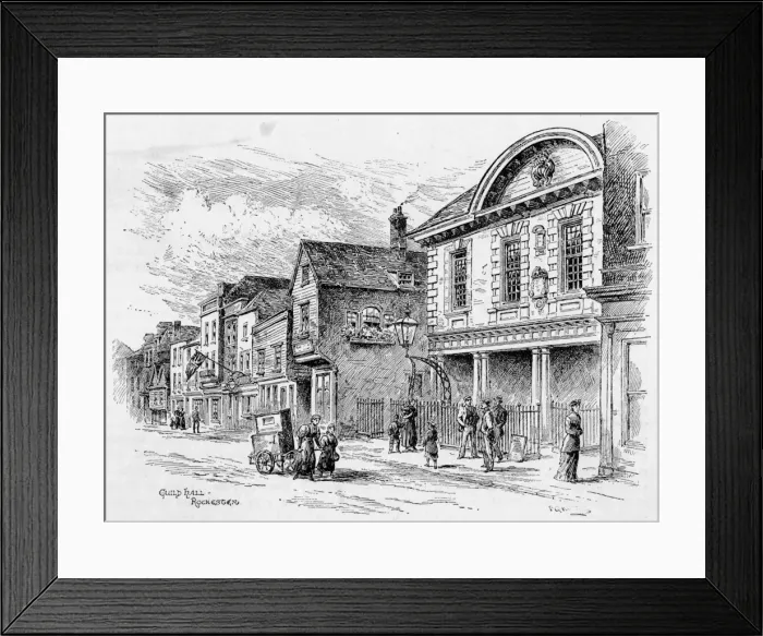 Framed Print : Rochester Guildhall, Kent Framed Print : Rochester Guildhall, Kent