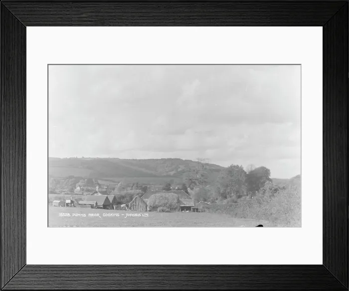 Framed Print : Downs Near Cocking Framed Print : Downs Near Cocking