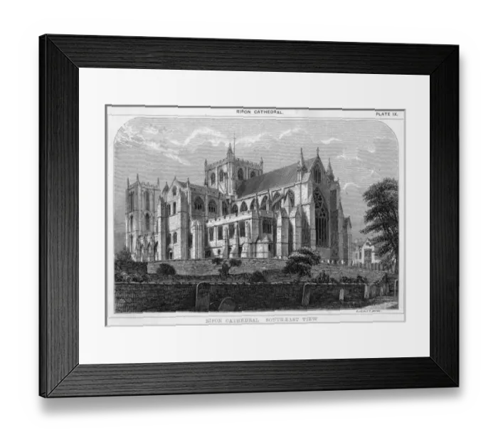 Framed Print : Ripon Cathedral, Yorkshire Framed Print : Ripon Cathedral, Yorkshire