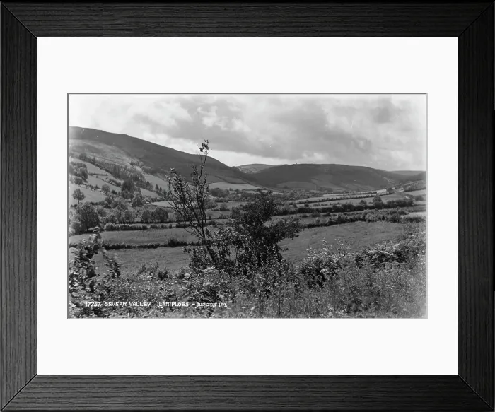 Framed Print : Severn Valley, Llanidloes Framed Print : Severn Valley, Llanidloes