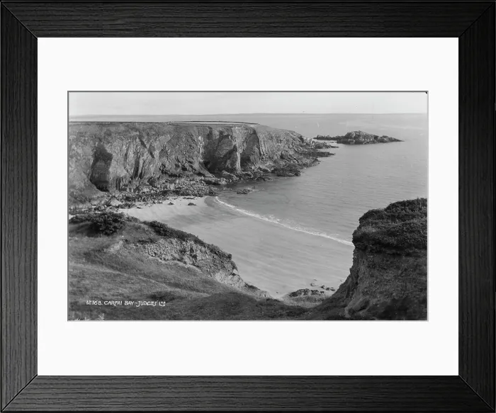 Framed Print : Scenic View of Carfai Bay Framed Print : Scenic View of Carfai Bay