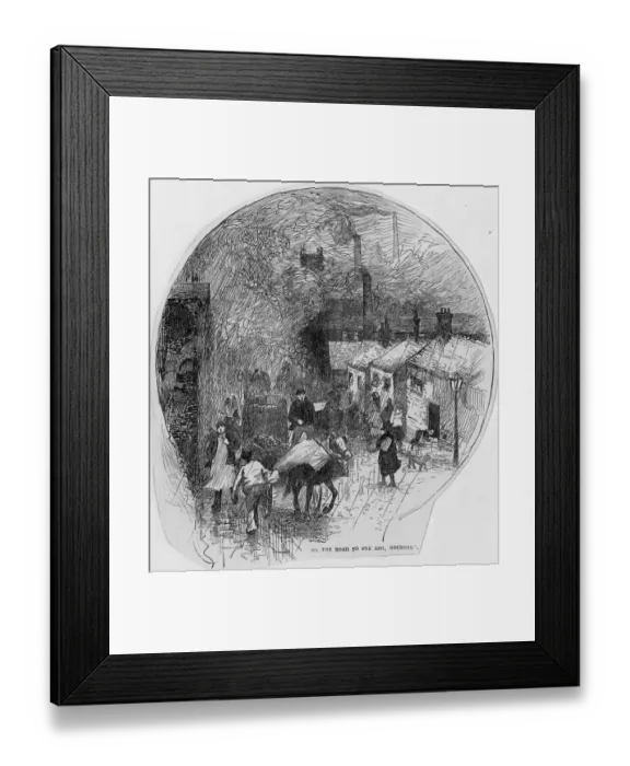 Framed Print : Rochdale, Lancashire Framed Print : Rochdale, Lancashire
