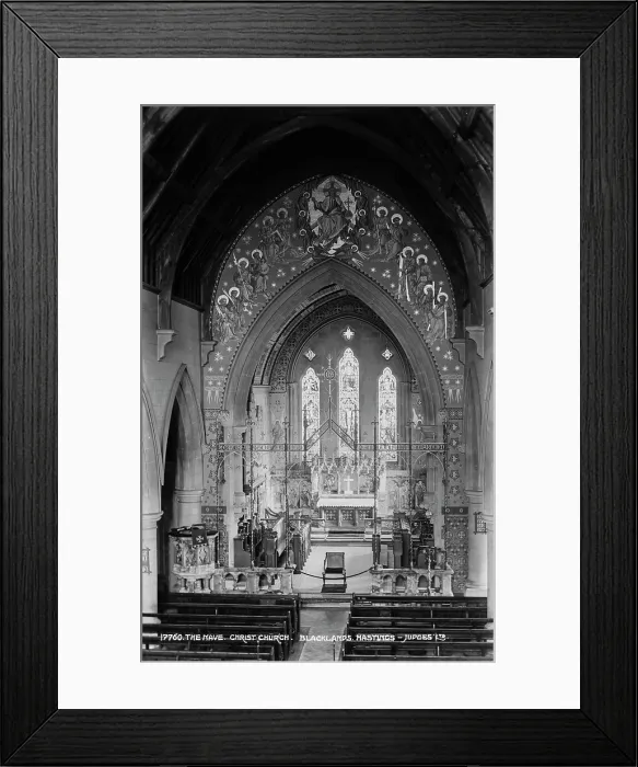 Framed Print : The Nave of Christ Church Framed Print : The Nave of Christ Church