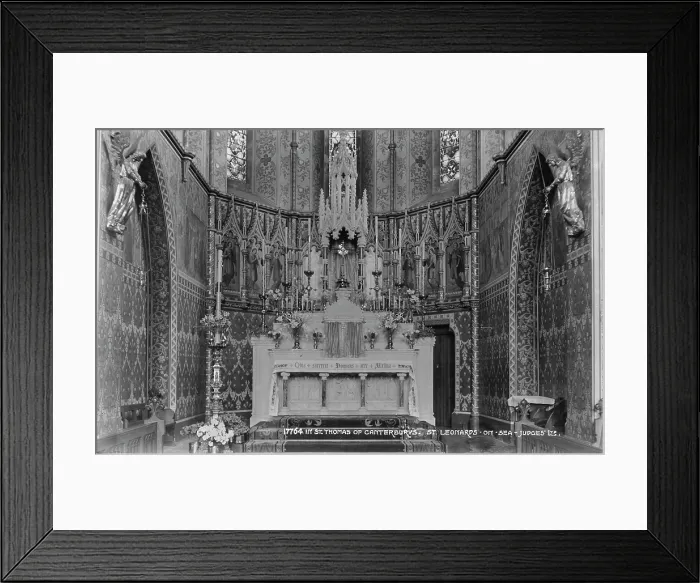 Framed Print : Altar of St. Thomas of Canterbury Framed Print : Altar of St. Thomas of Canterbury