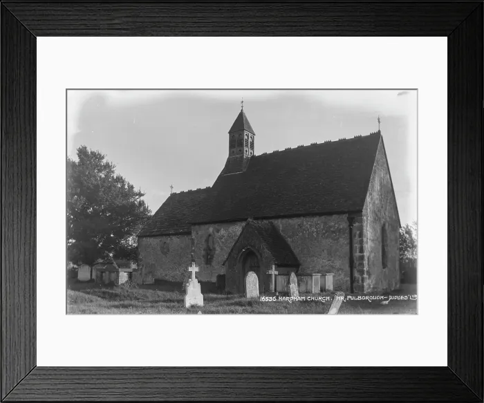 Framed Print : Hardham Church