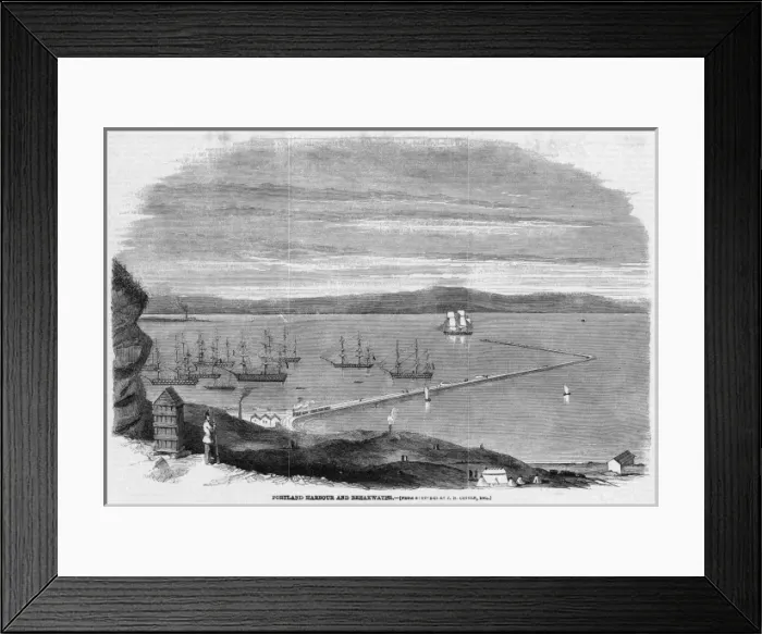 Framed Print : PORTLAND, Dorset Framed Print : PORTLAND, Dorset