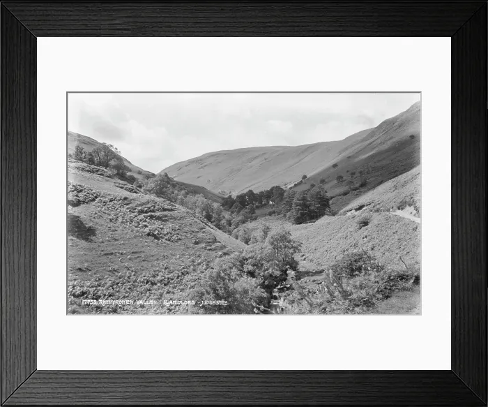 Framed Print : Rhydyronen Valley Framed Print : Rhydyronen Valley