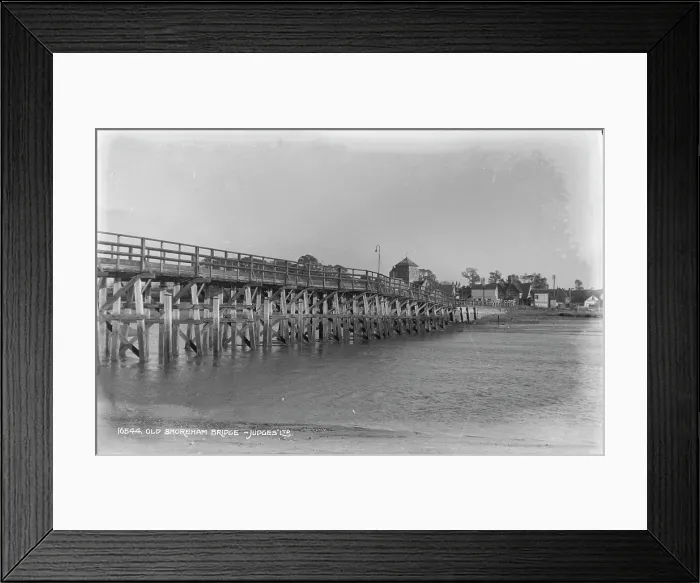 Framed Print : Old Shoreham Bridge Framed Print : Old Shoreham Bridge